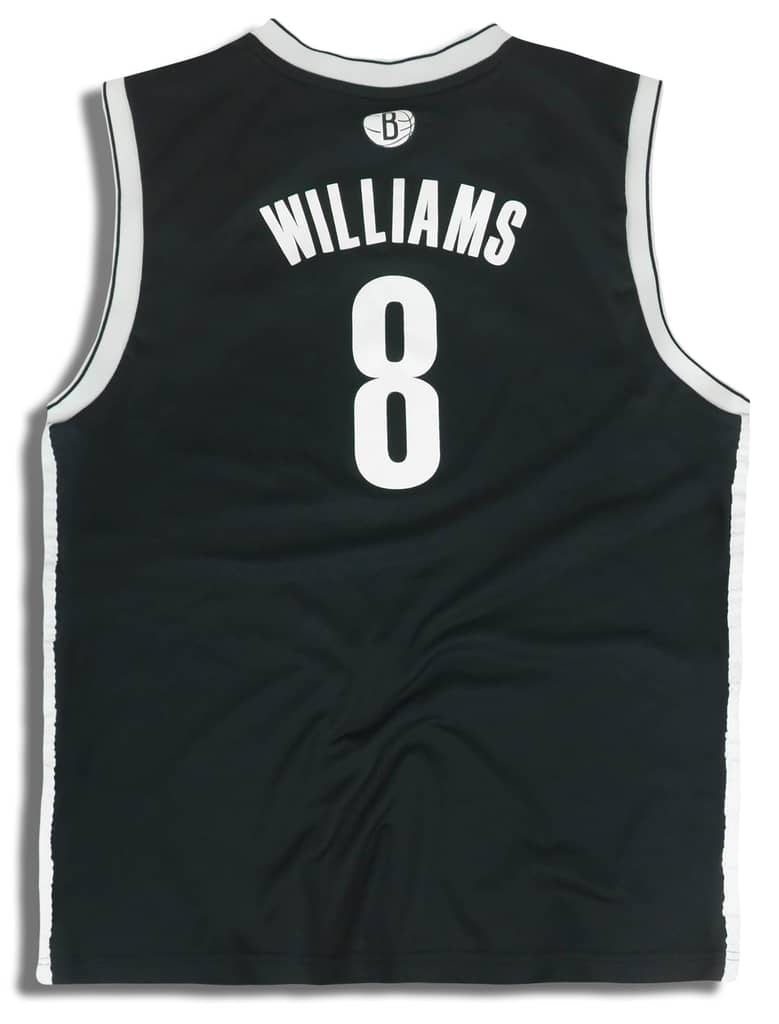 2012-14 Brooklyn Nets Williams #8 adidas Jersey (Away) M