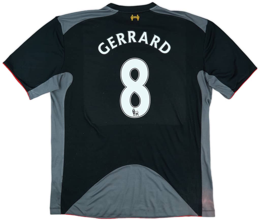 2012-13 Liverpool Away Shirt Gerrard #8 - 6/10 - (3XL)