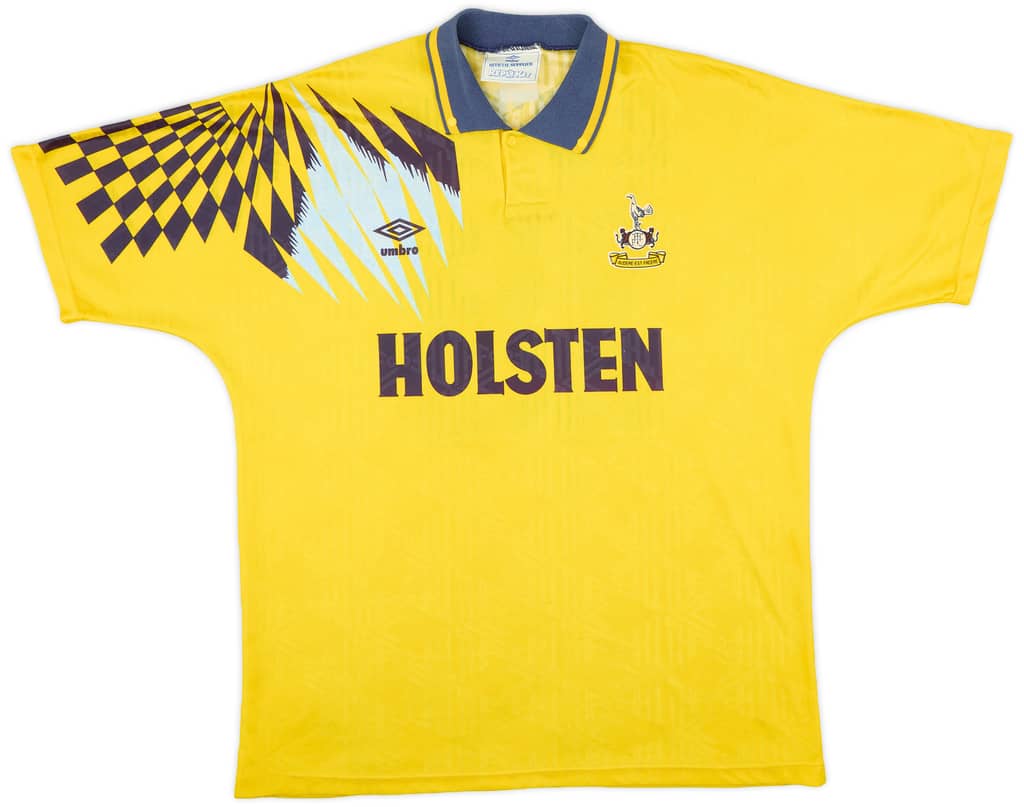 1991-95 Tottenham Away Shirt Klinsmann #18 - 8/10 - (XL)