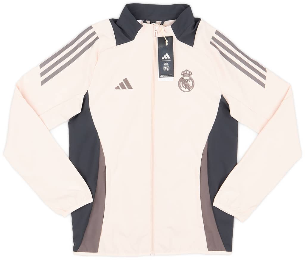 2024-25 Real Madrid adidas European Pre-Match Jacket (KIDS)