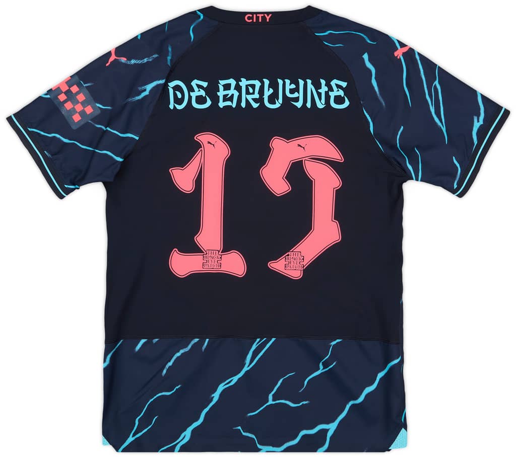 2023-24 Manchester City Authentic Third Shirt De Bruyne #17