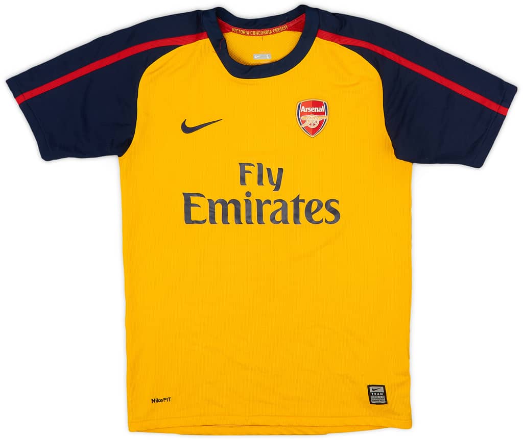 2008-09 Arsenal Away Shirt - 7/10 - (L.Boys)