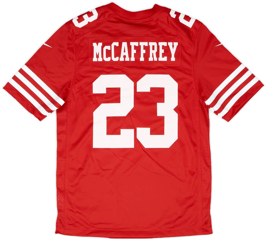 2022-24 San Francisco 49ers McCaffrey #23 Nike Game Home Jersey (S)