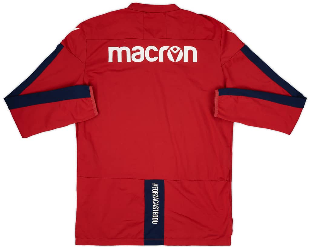 2019-20 Cagliari Macron Drill Top - 7/10 - (XL)
