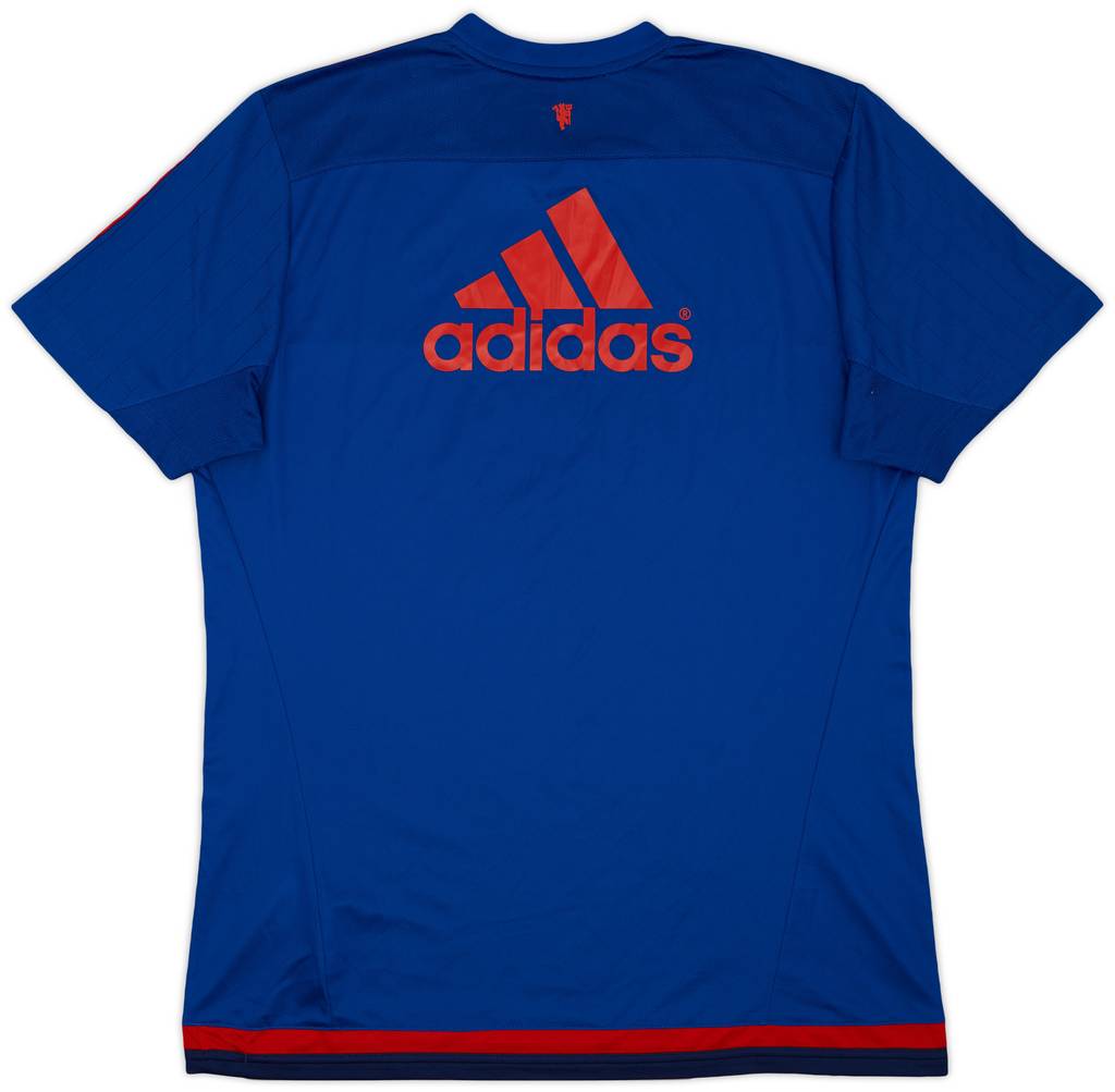 2015-16 Manchester United adidas Training Shirt - 9/10 - (L)