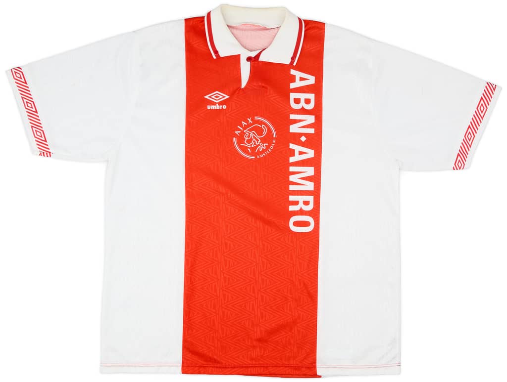 1991-93 Ajax Home Shirt - 8/10 - (XXL)