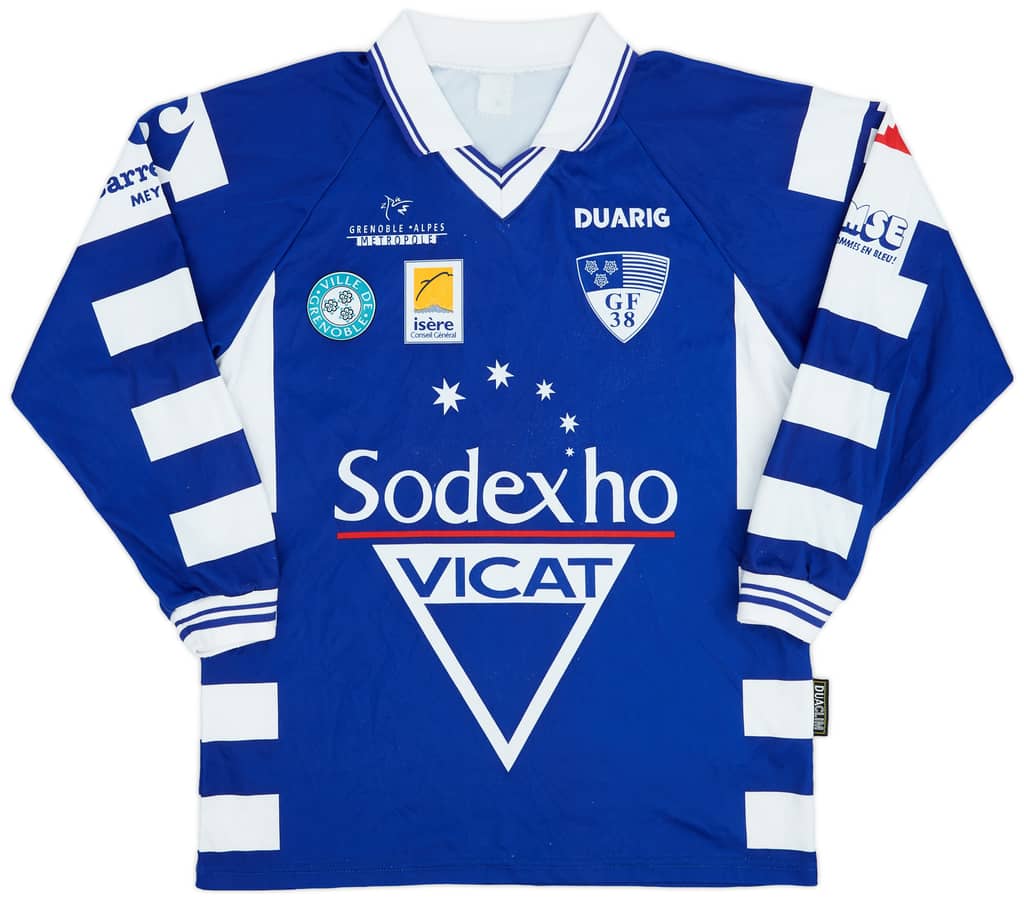 1999-00 Grenoble Foot Home L/S Shirt - 8/10 - (M)