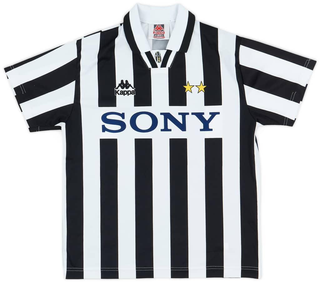 1995-97 Juventus Basic Home Shirt - 6/10 - (XS)