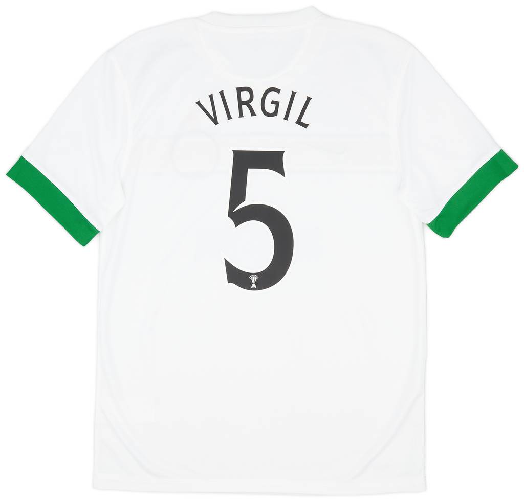 2014-15 Celtic European Third Shirt Virgil #5 (M)
