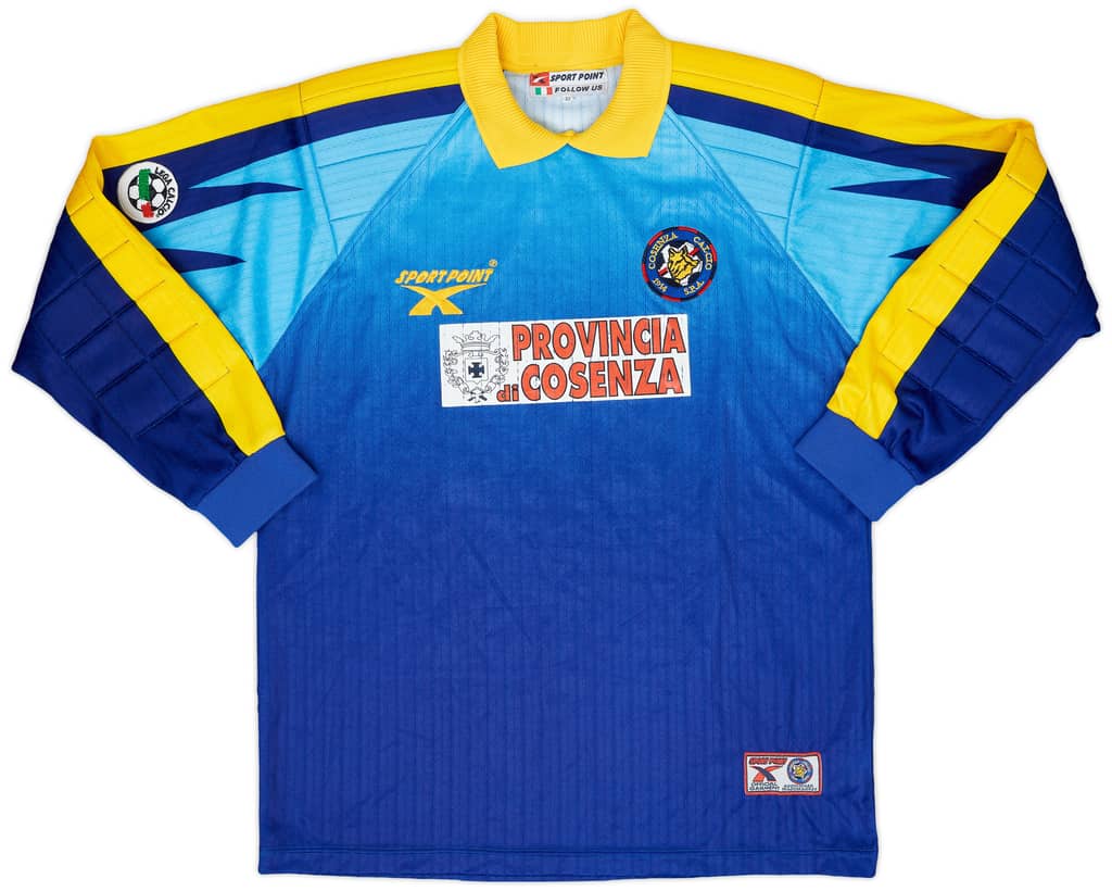 2002-03 Cosenza Match Issue GK Shirt Agliardi #20