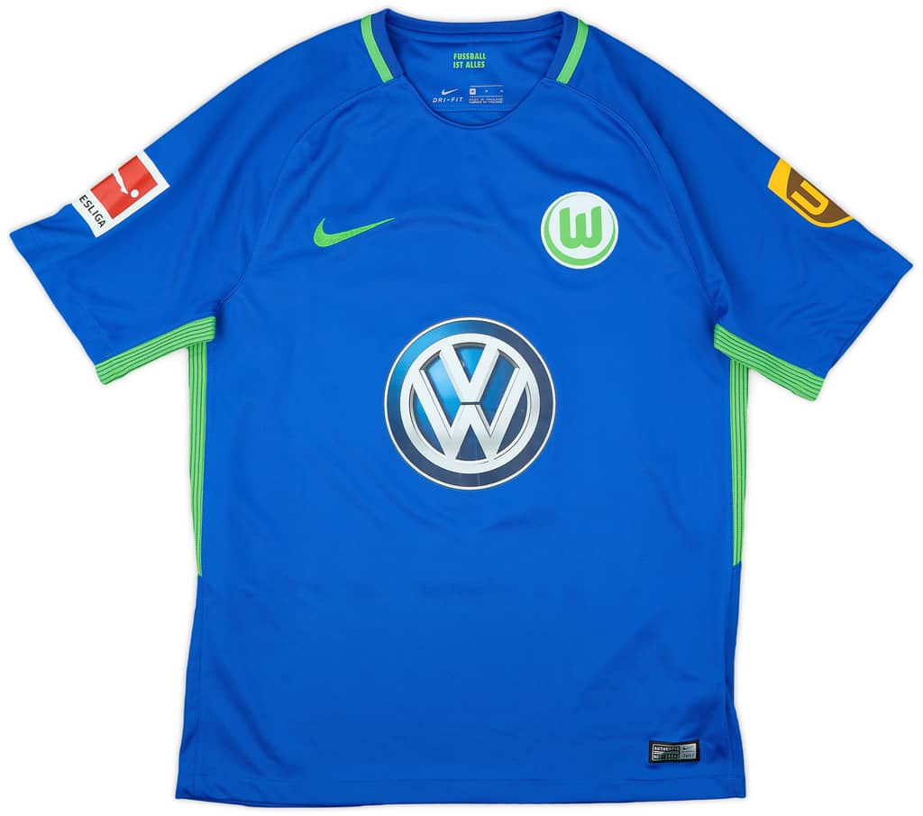 2018-19 Wolfsburg Third Shirt Roussillon #15 - 9/10 - (M)