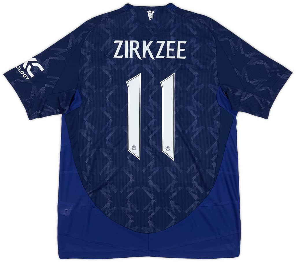 2024-25 Manchester United Away Authentic Shirt Zirkzee #11