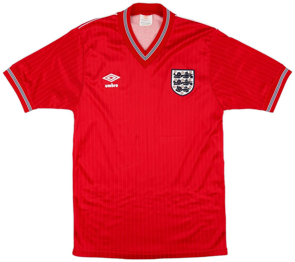 1984-87 England Away Shirt - 9/10 - (M)