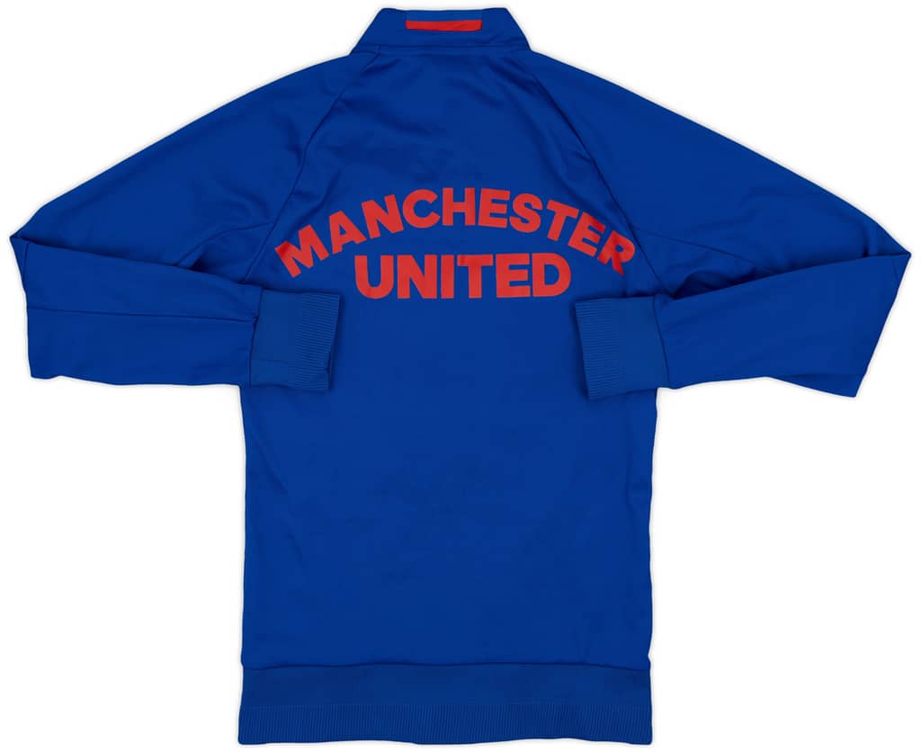 2016-17 Manchester United adidas Track Jacket - 8/10 - (XS)
