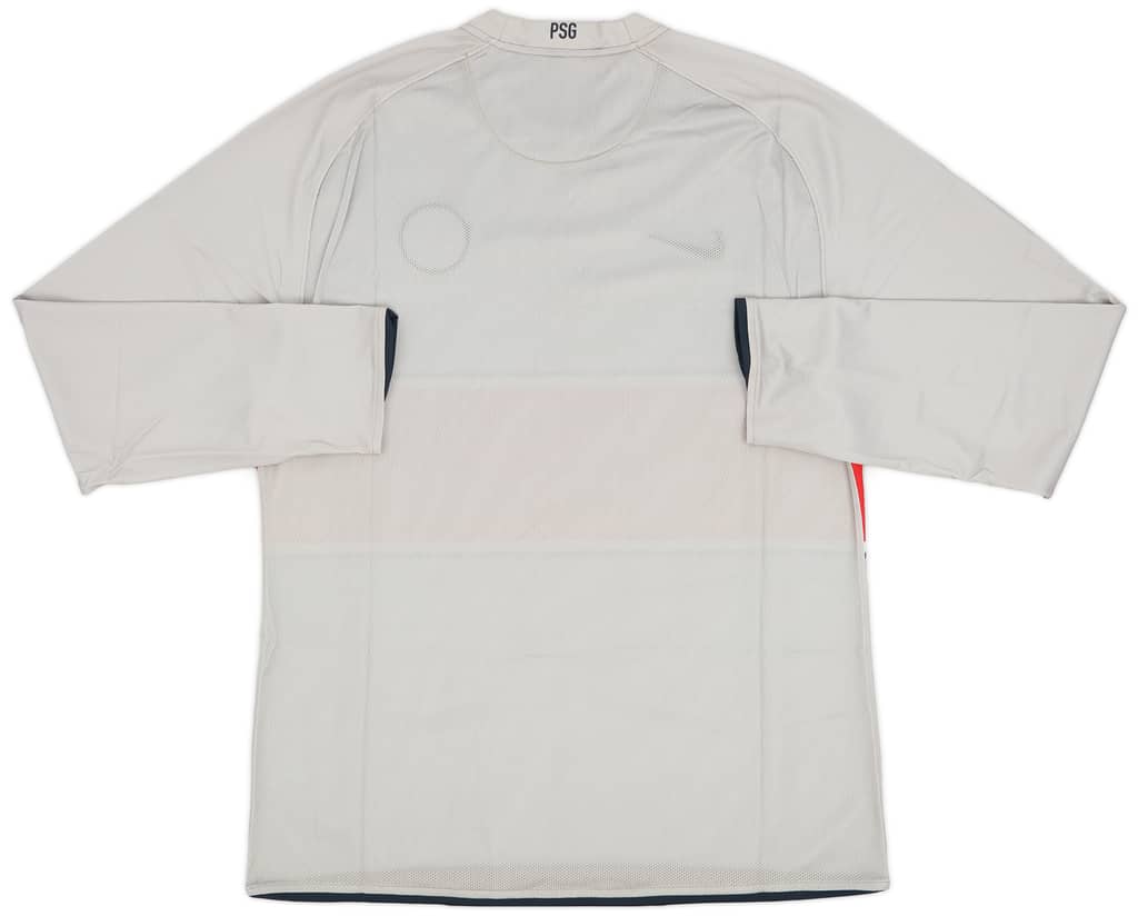 2008-09 Paris Saint-Germain Player Issue Away L/S Shirt (XL)