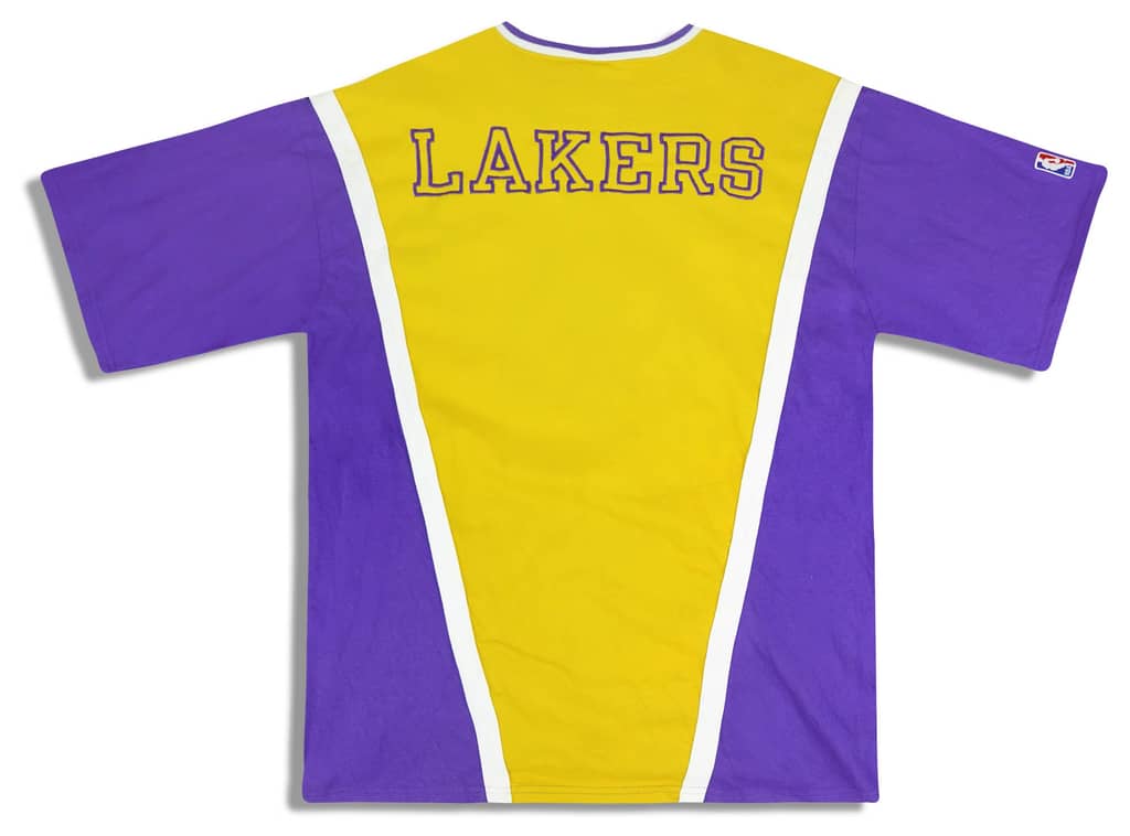 1990s Authentic LA Lakers Champion Shooting Shirt L