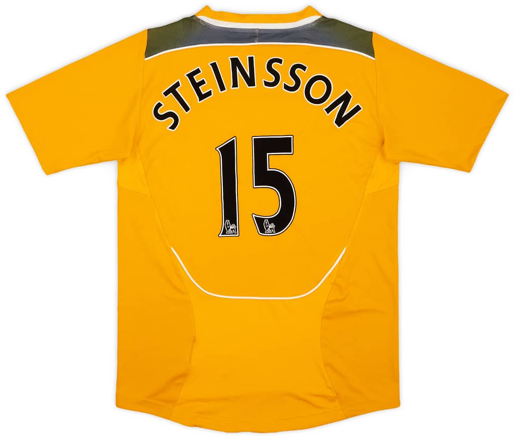 2008-09 Bolton Away Shirt Steinsson #15 - 7/10 - (L.Boys)