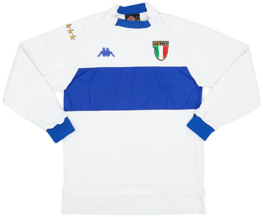 1998-00 Italy L/S Away Shirt - 6/10 - (S)