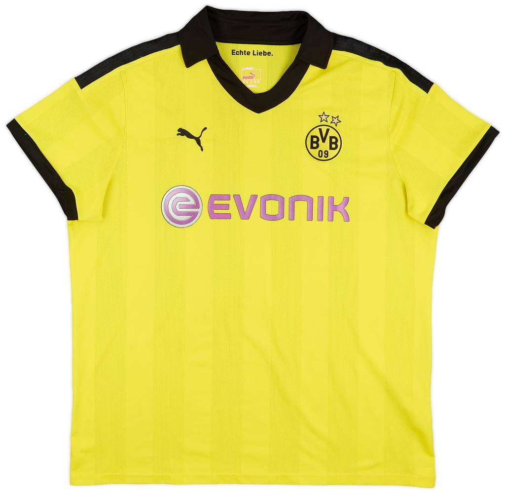 2012-13 Borussia Dortmund Winter Home Shirt - 7/10 - (3XL)
