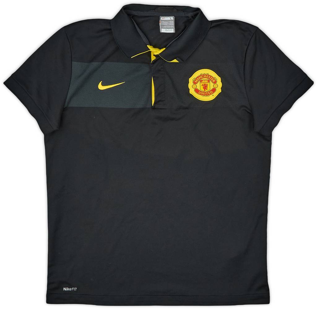 2009-10 Manchester United Nike Polo Shirt - 5/10 - (L)