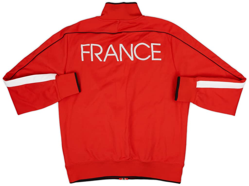 2011-12 France Nike N98 Track Jacket - 8/10 - (M)