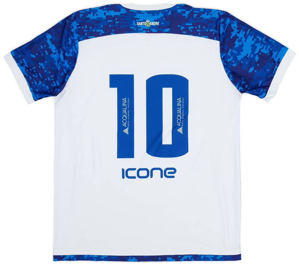 2021 EC Santo Andre Home Shirt #10 - 9/10 - (XL)