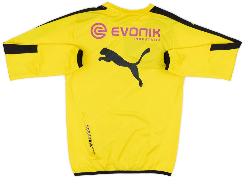 2015-16 Borussia Dortmund Puma Sweat Top - 10/10 - (S)