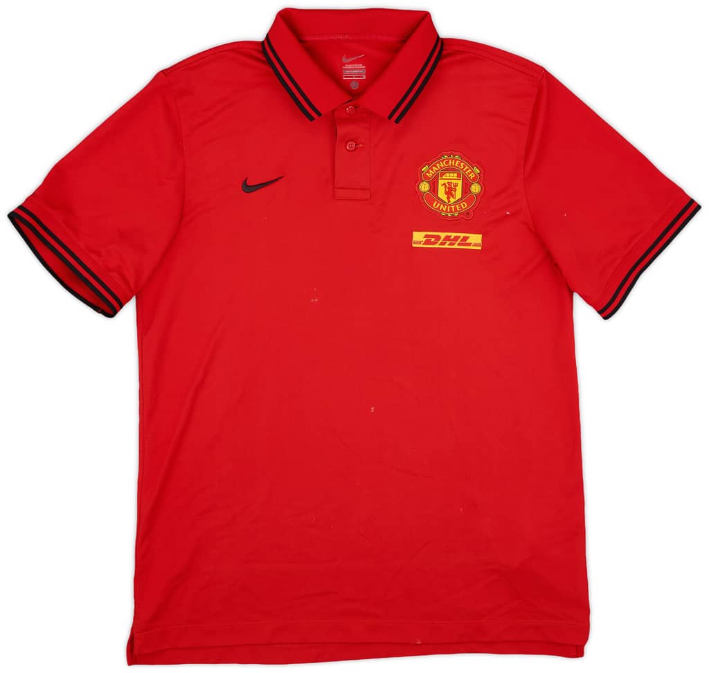 2012-13 Manchester United Nike Polo Shirt - 7/10 - (L)