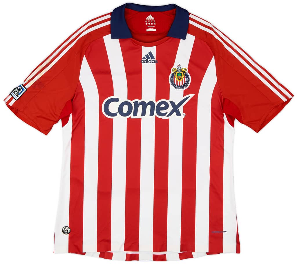 2008-09 Chivas USA Match Issue CONCACAF Champions League Home Shirt Razov #9