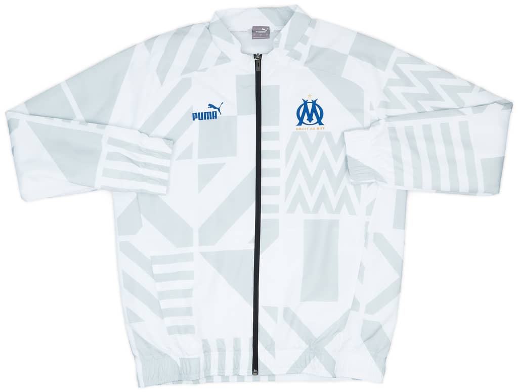 2022-23 Olympique Marseille Puma Pre-Match Jacket
