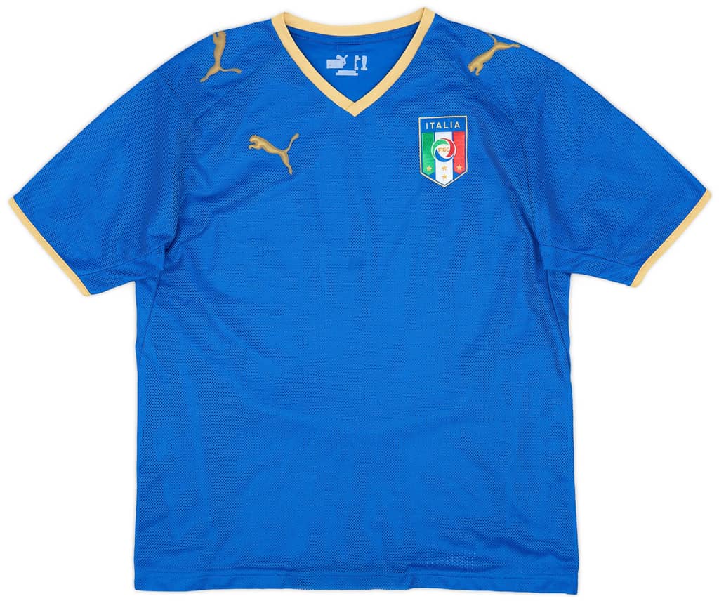 2007-08 Italy Home Shirt - 7/10 - (S)