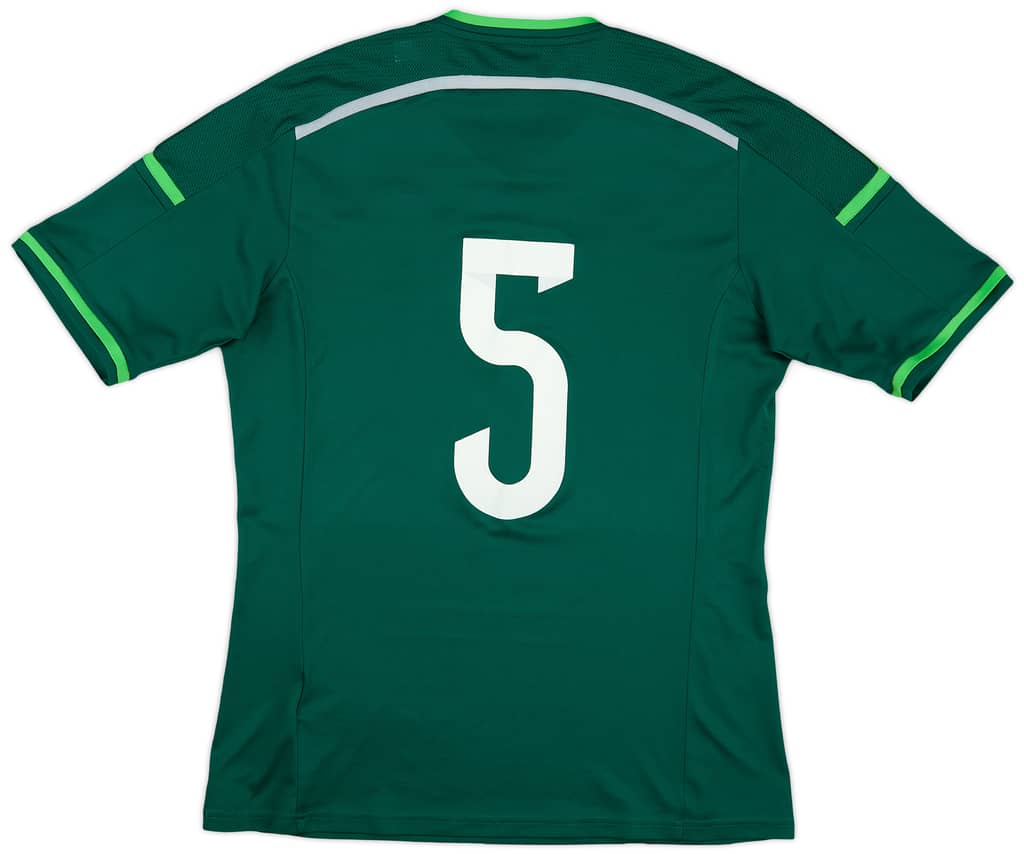 2014 Northern Ireland Home Shirt #5 - 9/10 - (M)