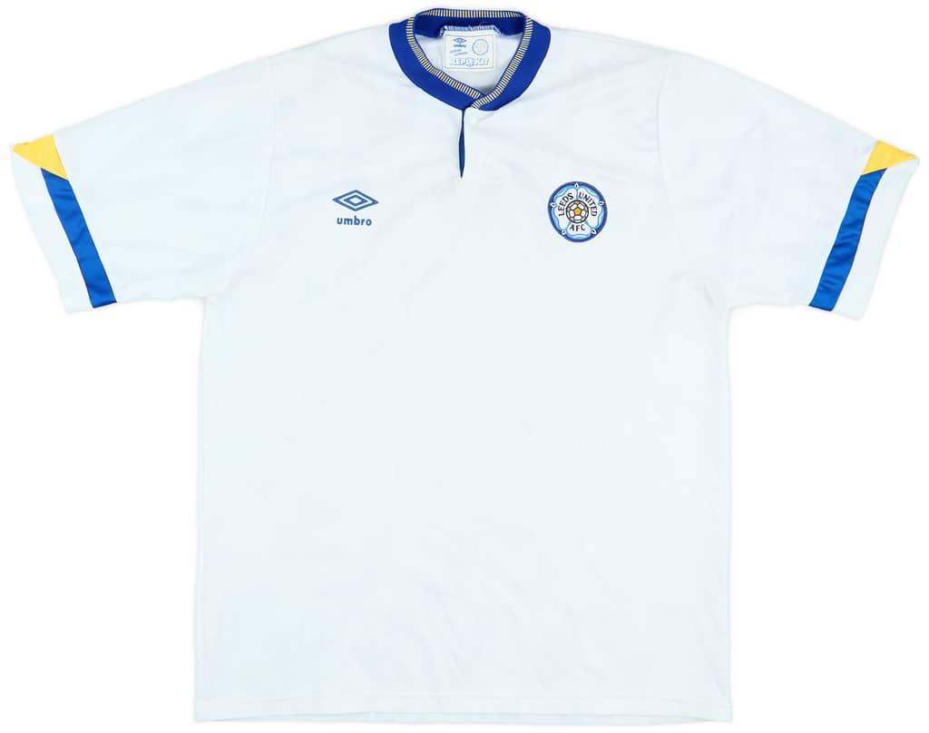 1990-91 Leeds United Home Shirt - 8/10 - (XL)