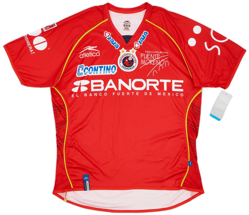 2006-07 Tiburones Rojos Veracruz Home Shirt (XXL)