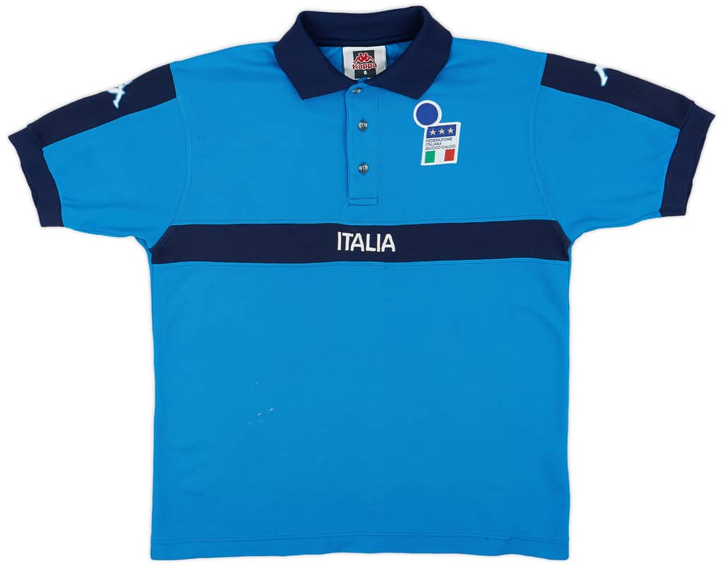 1999-00 Italy Kappa Polo Shirt - 7/10 - (S)