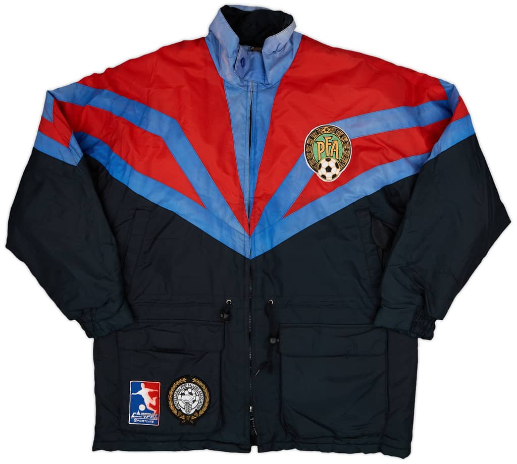 1991-92 PFA Campri Padded Bench Coat - 7/10 - (XXL)