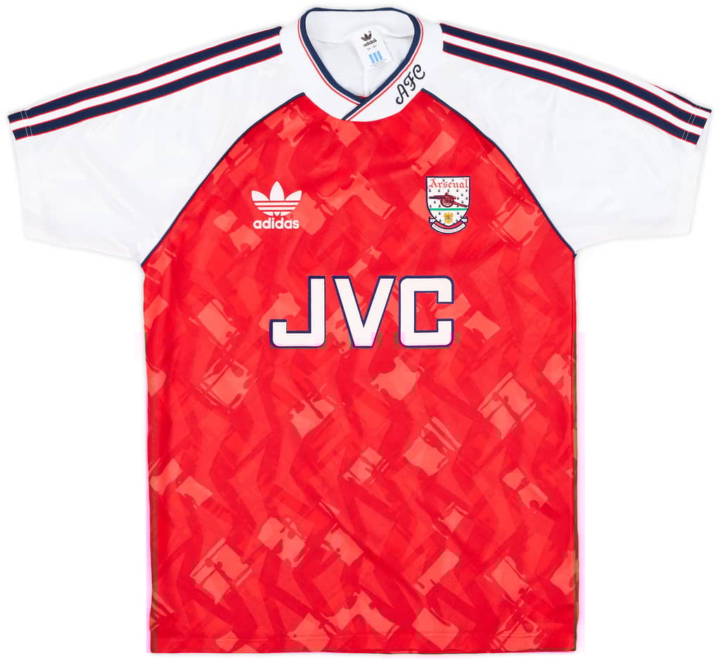 1990-92 Arsenal Home Shirt - 10/10 - (S)