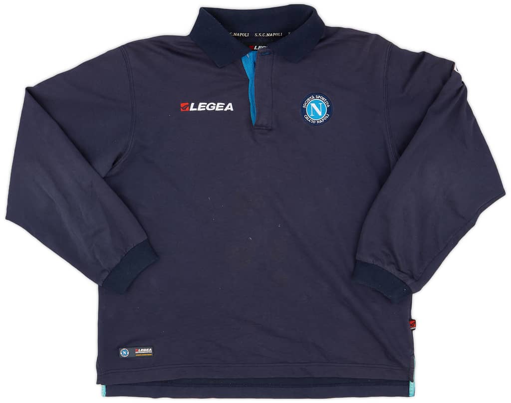 2003-04 Napoli Legea Polo L/S Shirt - 6/10 - (S)