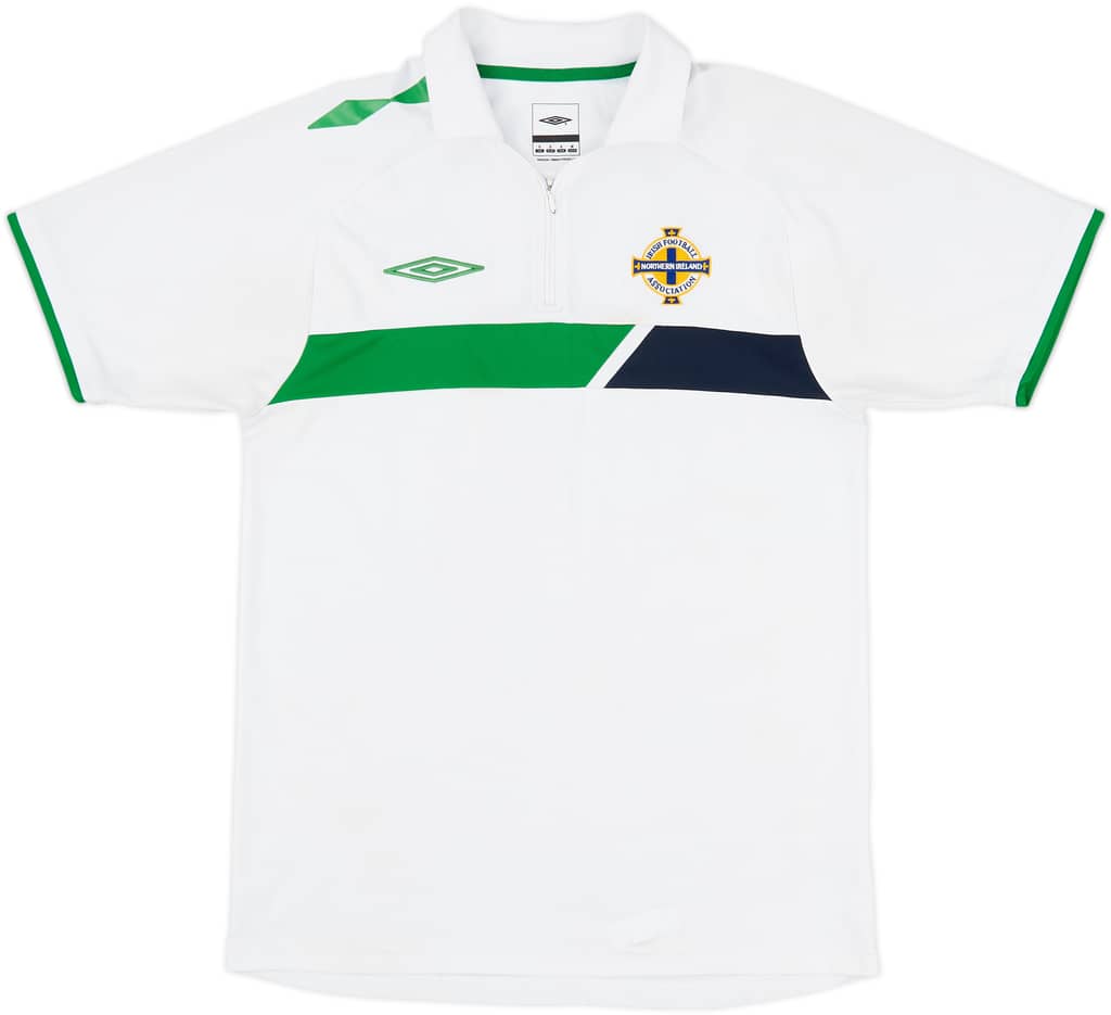 2007-08 Northern Ireland Umbro 1/4 Zip Training Shirt - 9/10 - (S)