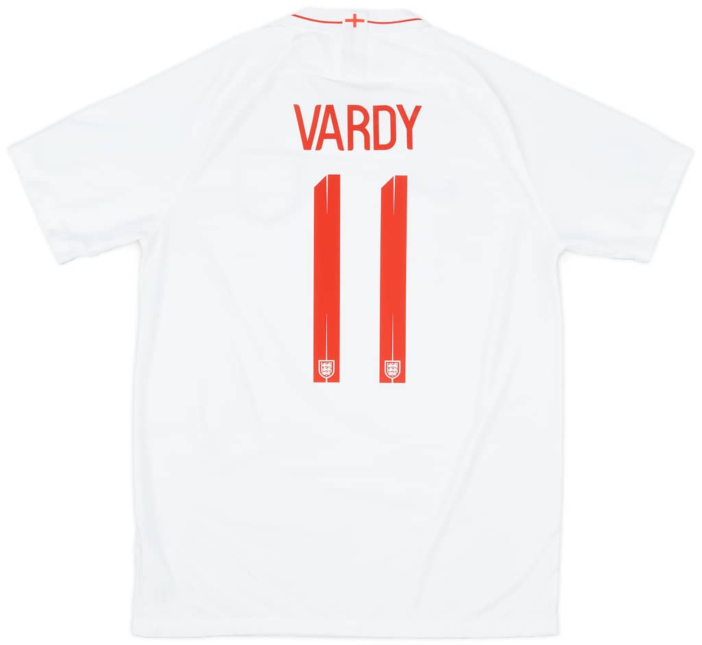 2018-19 England Home Shirt Vardy #11