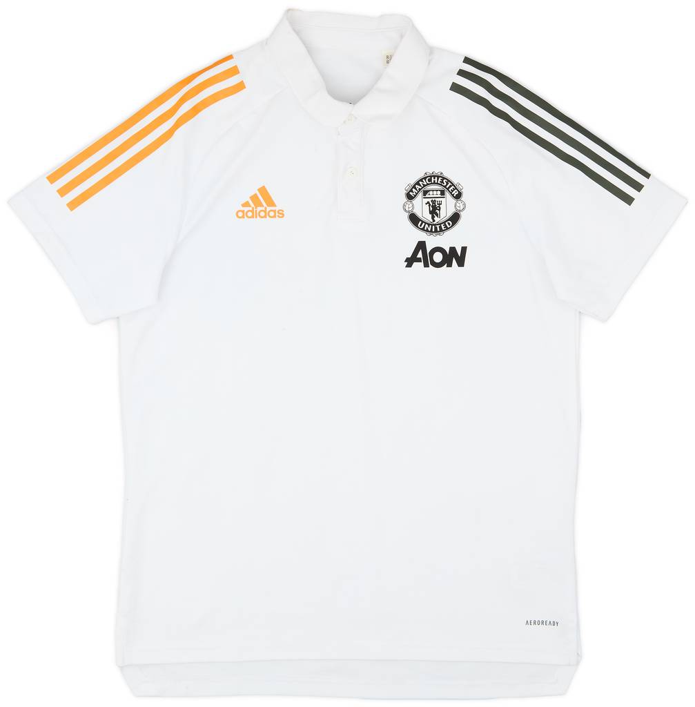 2020-21 Manchester United adidas Polo Shirt - 6/10 - (M)