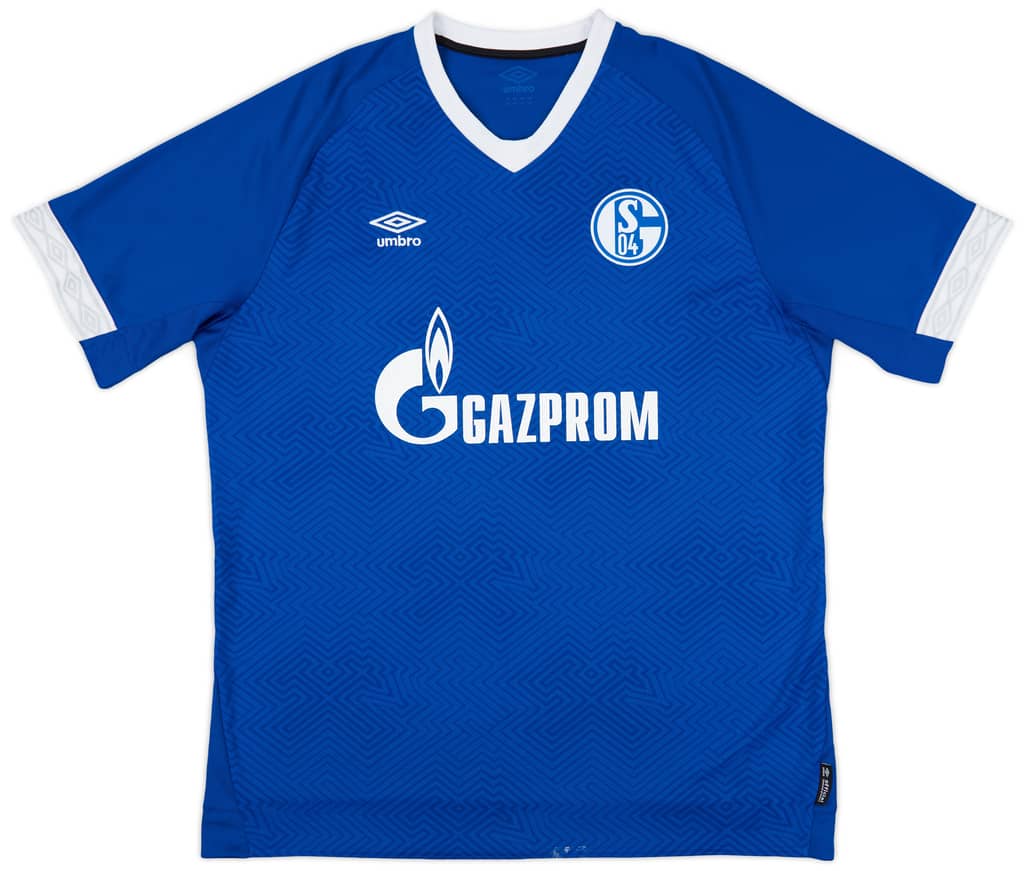 2018-19 Schalke Home Shirt - 7/10 - (XXL)