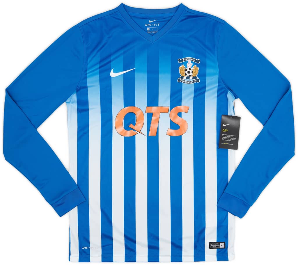 2016-17 Kilmarnock Home L/S Shirt (M)