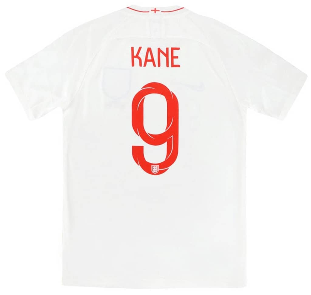 2018-19 England Home Shirt Kane #9 - 6/10 - (S)