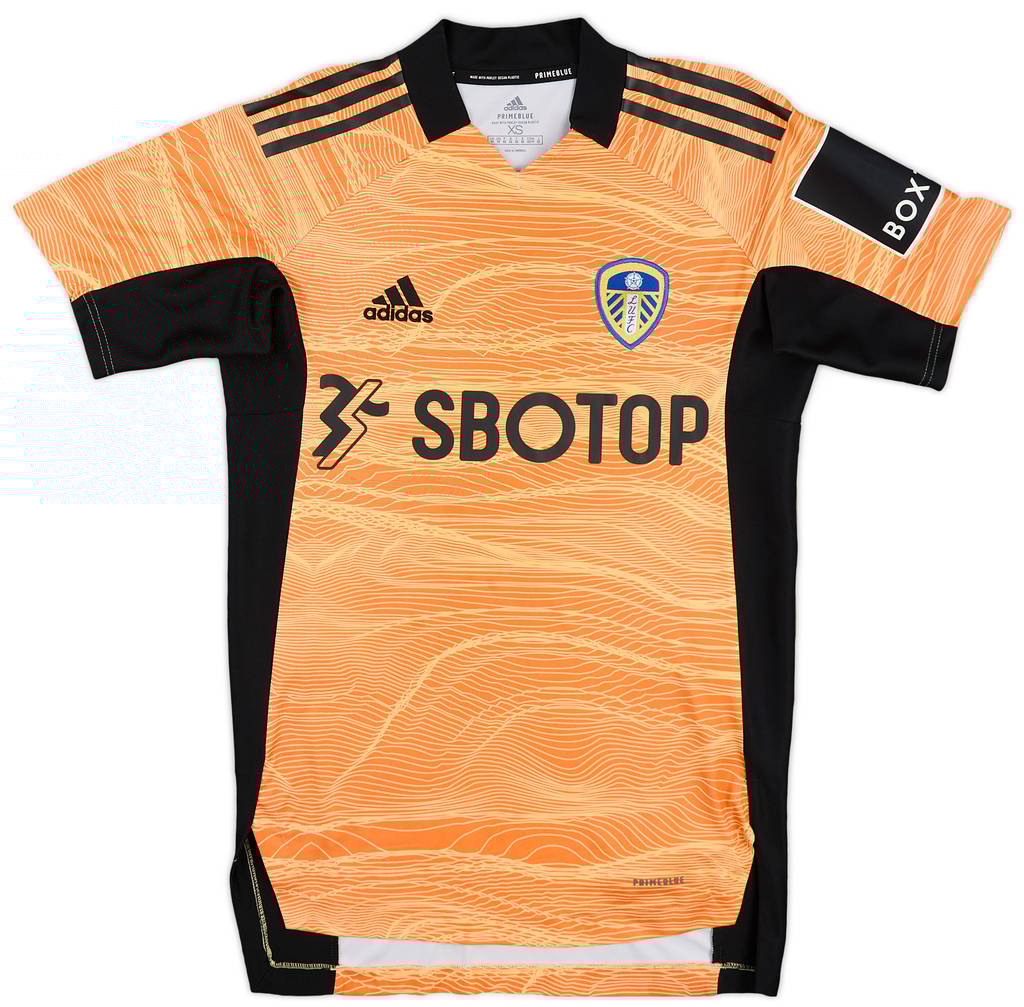 2021-22 Leeds GK S/S Shirt Meslier #1 - 8/10 - (XS)