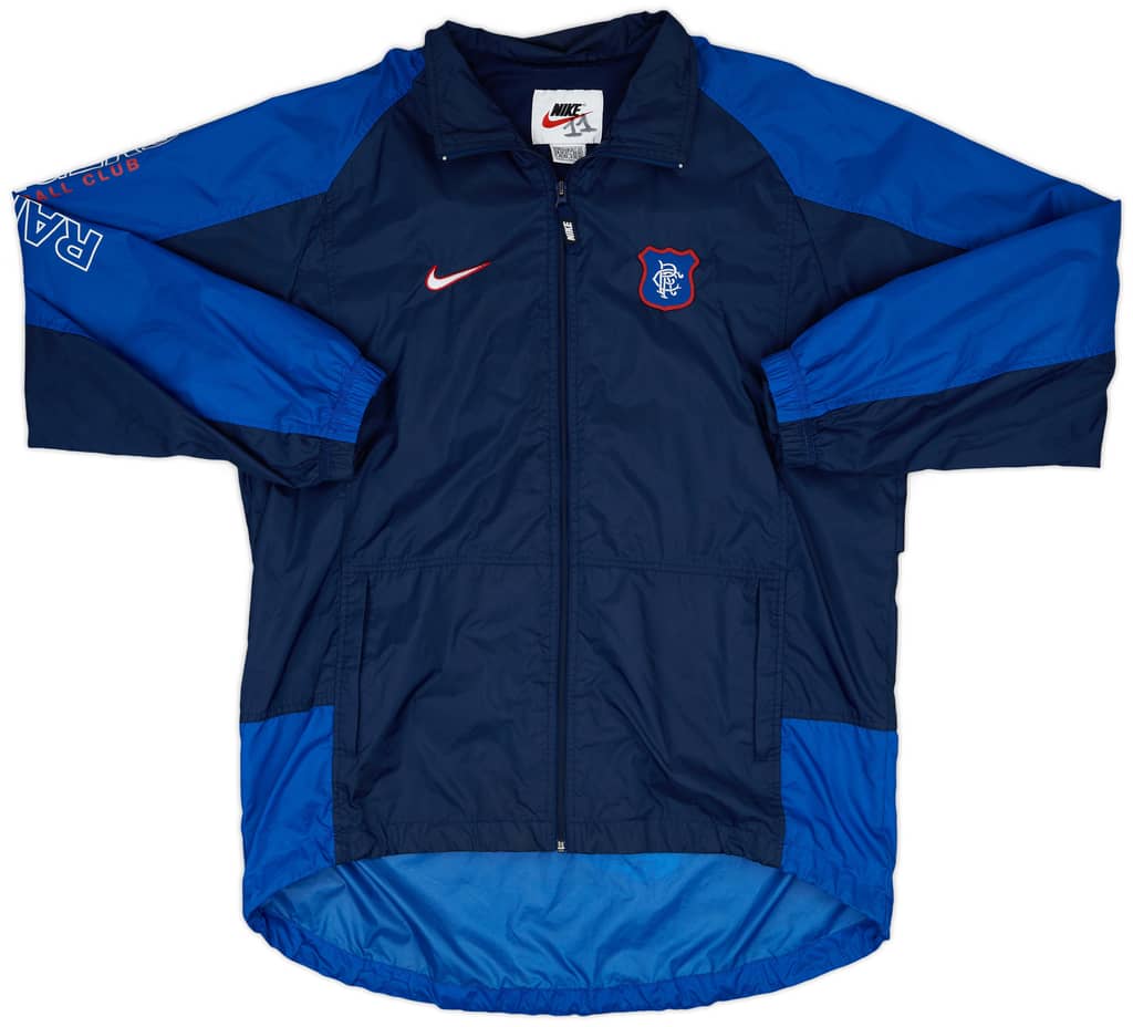 1997-98 Rangers Nike Rain Jacket - 6/10 - (XL)