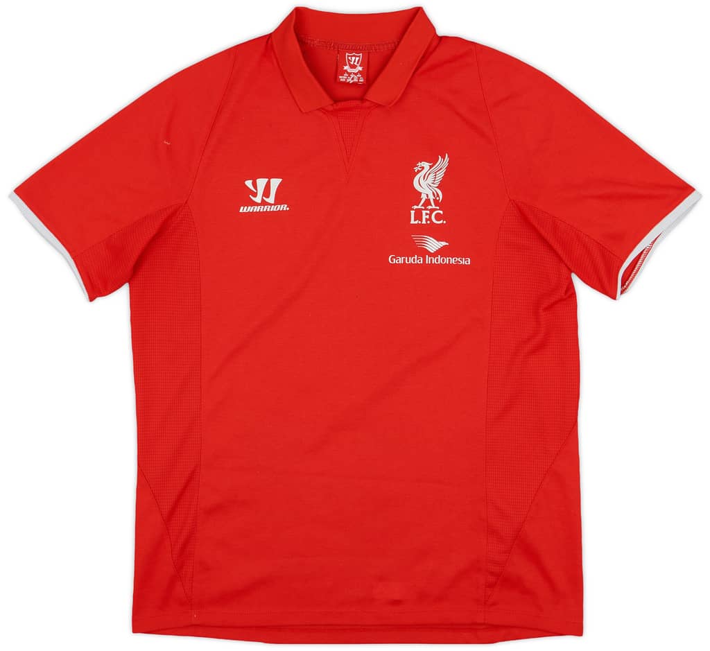 2014-15 Liverpool Warrior Training Shirt - 9/10 - (L)