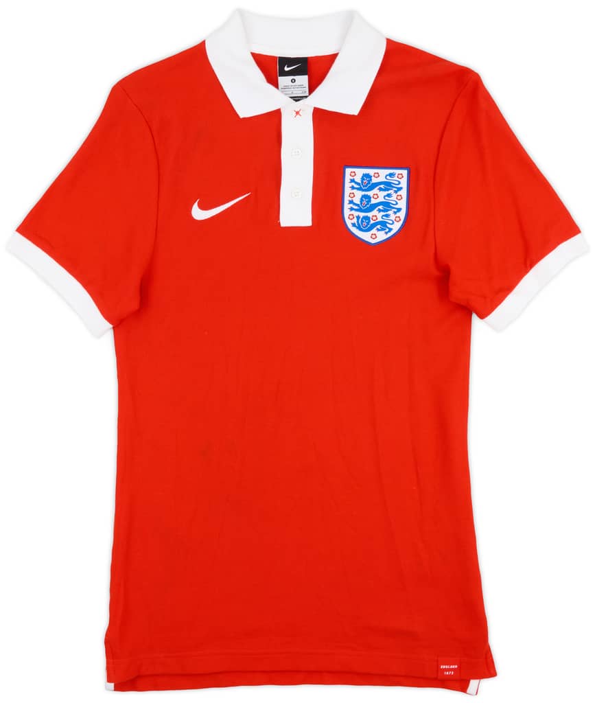 2016-17 England Nike Polo Shirt - 9/10 - (S)