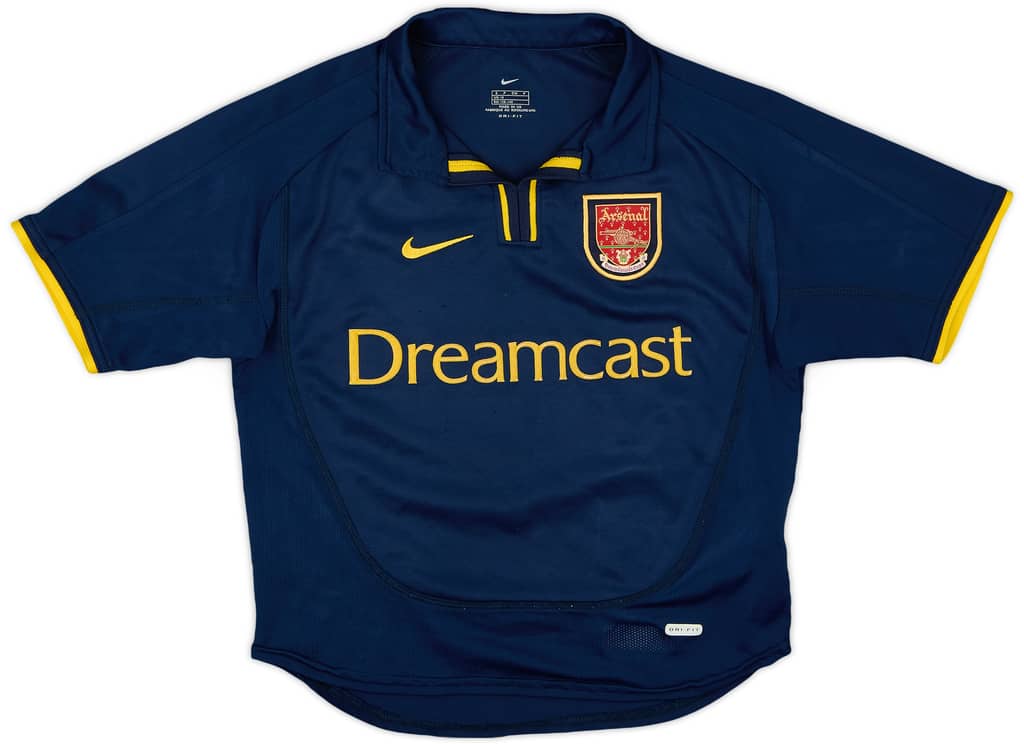 2000-02 Arsenal European Shirt - 8/10 - (S.Boys)