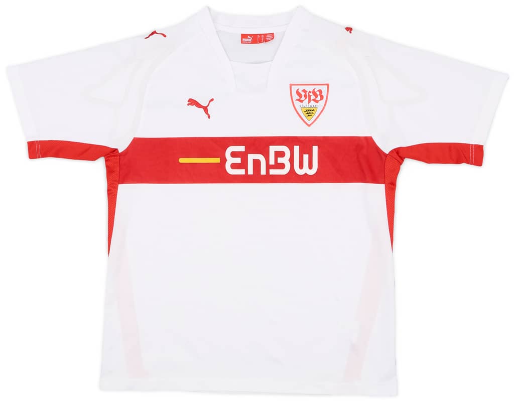 2007-08 Stuttgart Home Shirt - 9/10 - (XL.Boys)